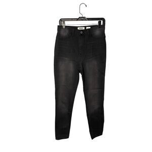 Aphrodite black faded jeans high waisted jegging skinny women's junior size 13